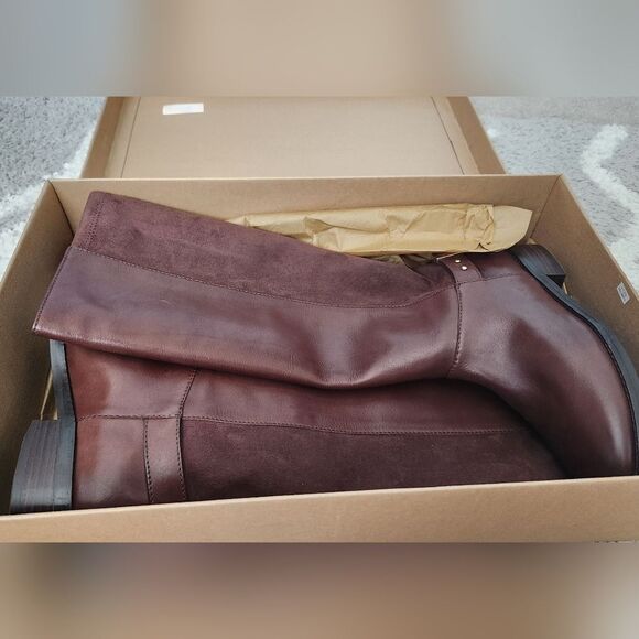 💐Cole Haan Adler Tall Boot Chestnut Size 6.5 - Picture 5 of 9